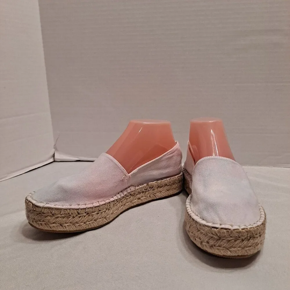 Splendid Womens Laney Espadrille Slip On Shoe Size 8.5 Pastel Tie Dye